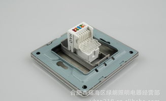 墻壁開關聚正精品F7系列電腦插座 價格、廠家、圖片與計算機維修指南